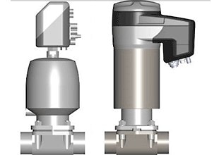 Мембранный клапан с электроприводом для асептических компонентов оборудования
