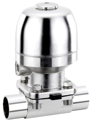 Асептический мембранный клапан с пневмоприводом GEMU 650 BioStar  